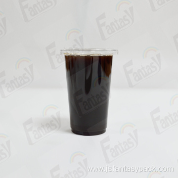 Disposable Pet iced coffee cup